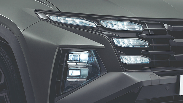 luces delanteras del tucson turbo