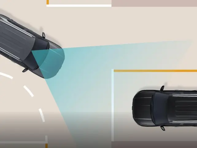 Asistencias para evitar colisiones frontale