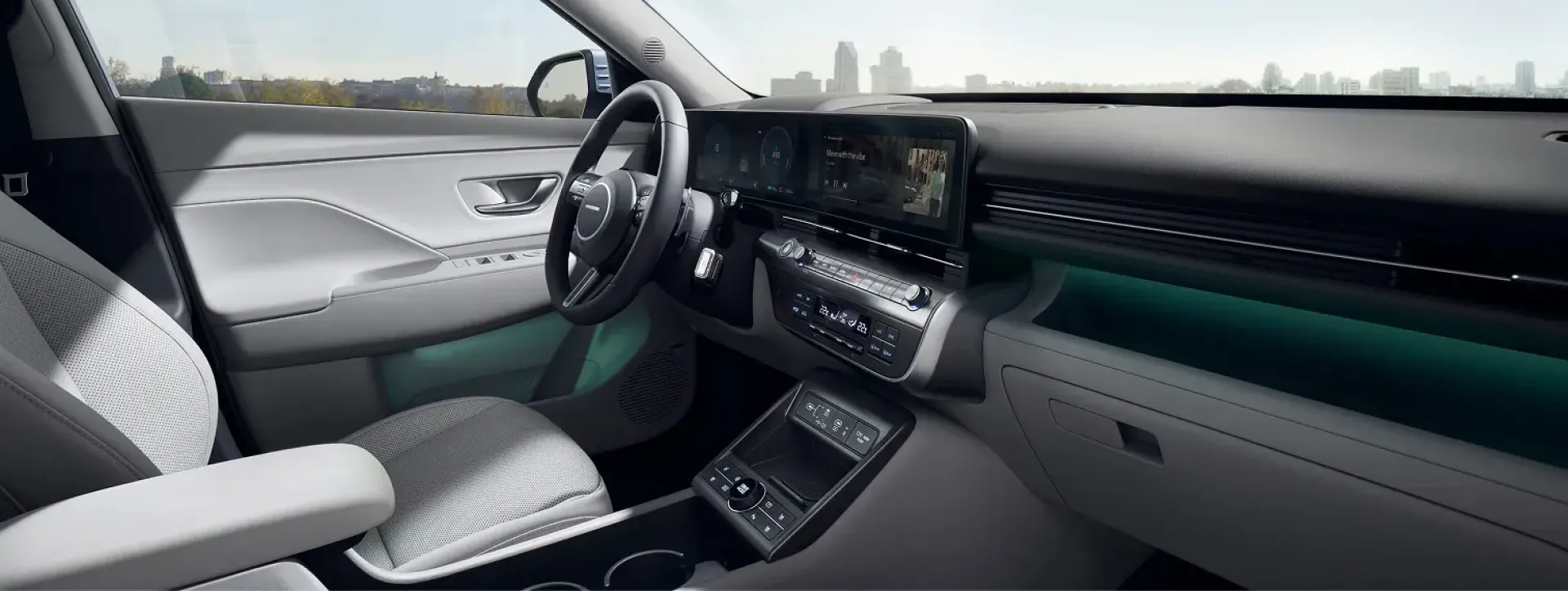Interior Vehículo Hyundai Kona Gasolina 2.0 Litros