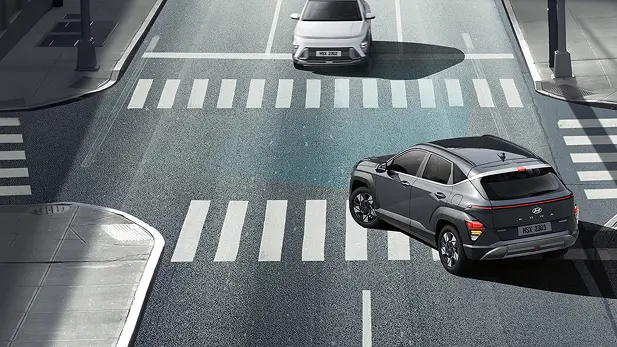 Vehículo Hyundai Kona Gasolina 2.0 Litros en carretera