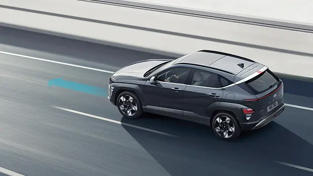 Vehículo Hyundai Kona Gasolina 2.0 Litros en carretera