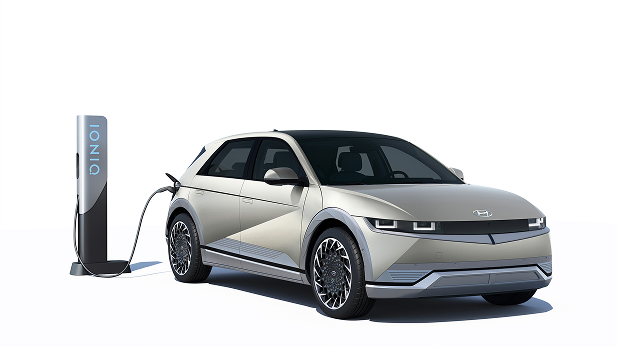 Vehículo Hyundai ioniq 5 cargando