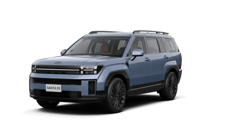 Miniatura Hyundao Santa Fe en Color Azul