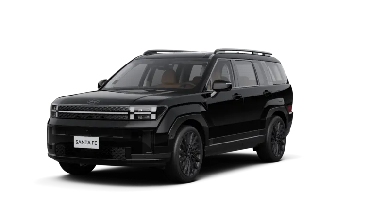 Miniatura Hyundao Santa Fe en Color Negro