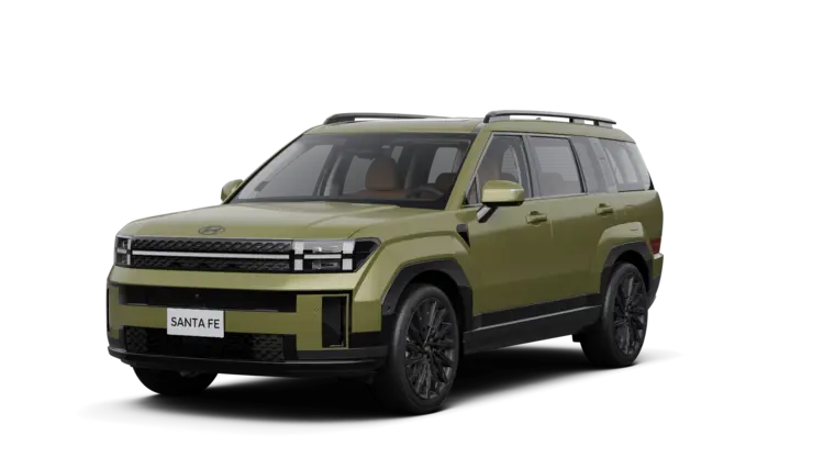 Miniatura Hyundao Santa Fe en Color Verde