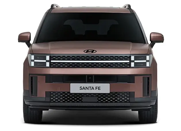 Camioneta Hyundai Santa fe de frente