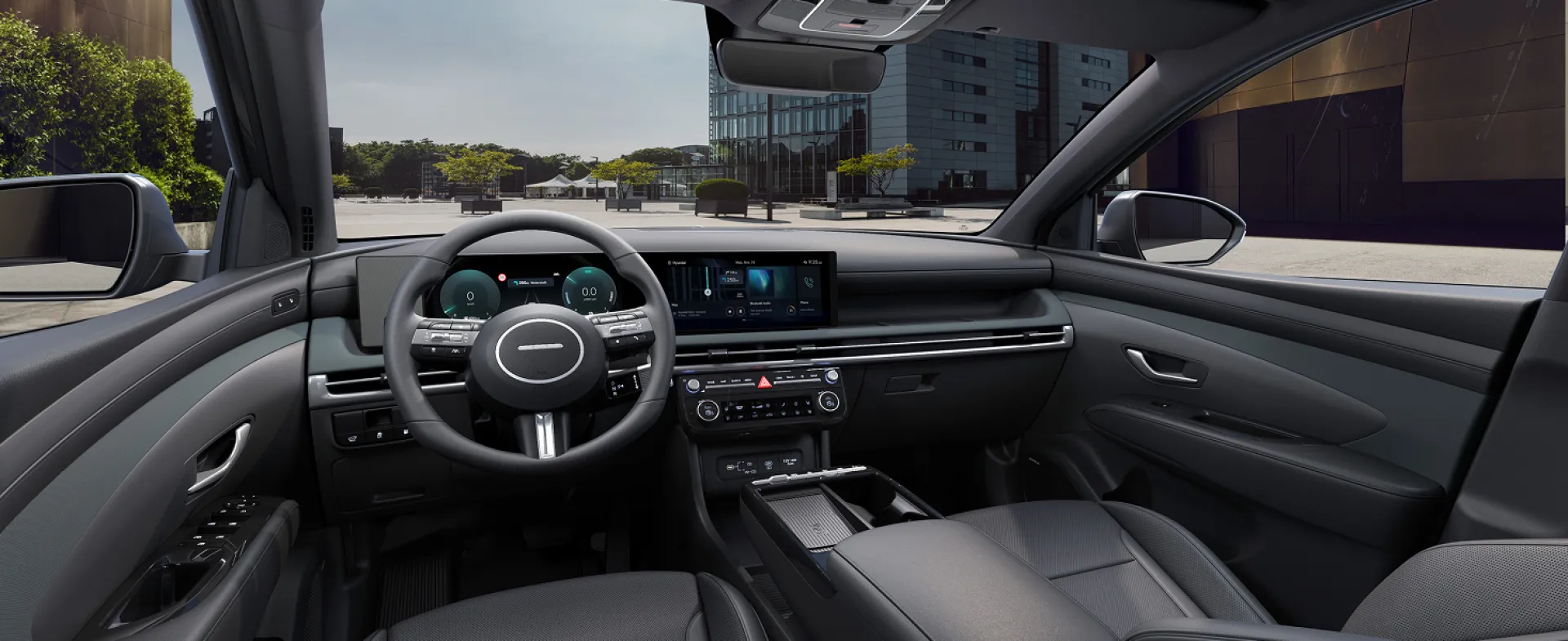 Interior del Vehículo Hyundai Tucson 2.0 FL