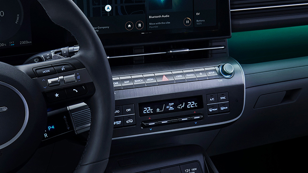 Imagen detallando la ubicación en el dashboard del Apple CarPlay y Android Auto 