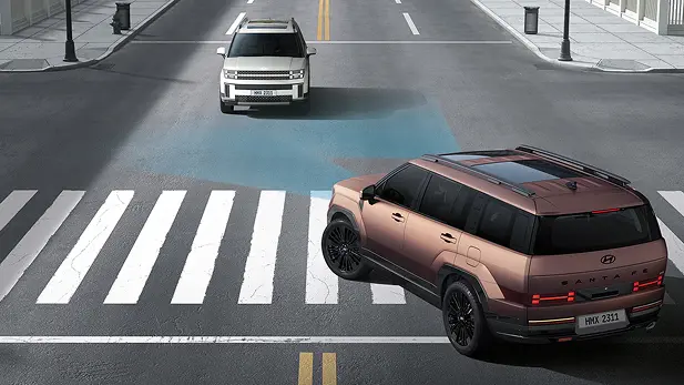 imagen del Santa fe ilustrando el Sistema de prevención de Multicolisión 