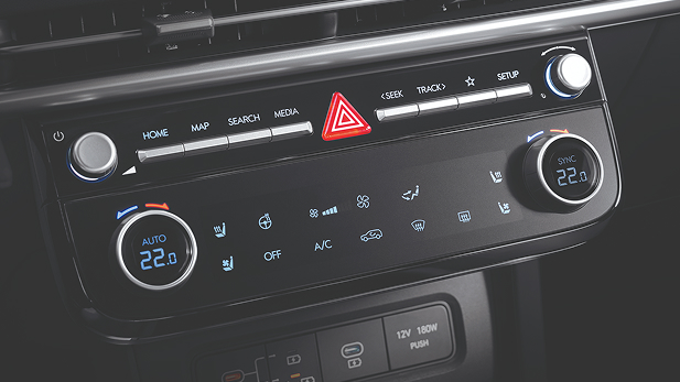 Sistema de aire acondicionado totalmente automático 